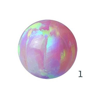 Piercings Works Piercing Ball - Synthetic Opal