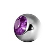 Piercing Ball - Crystal 4mm