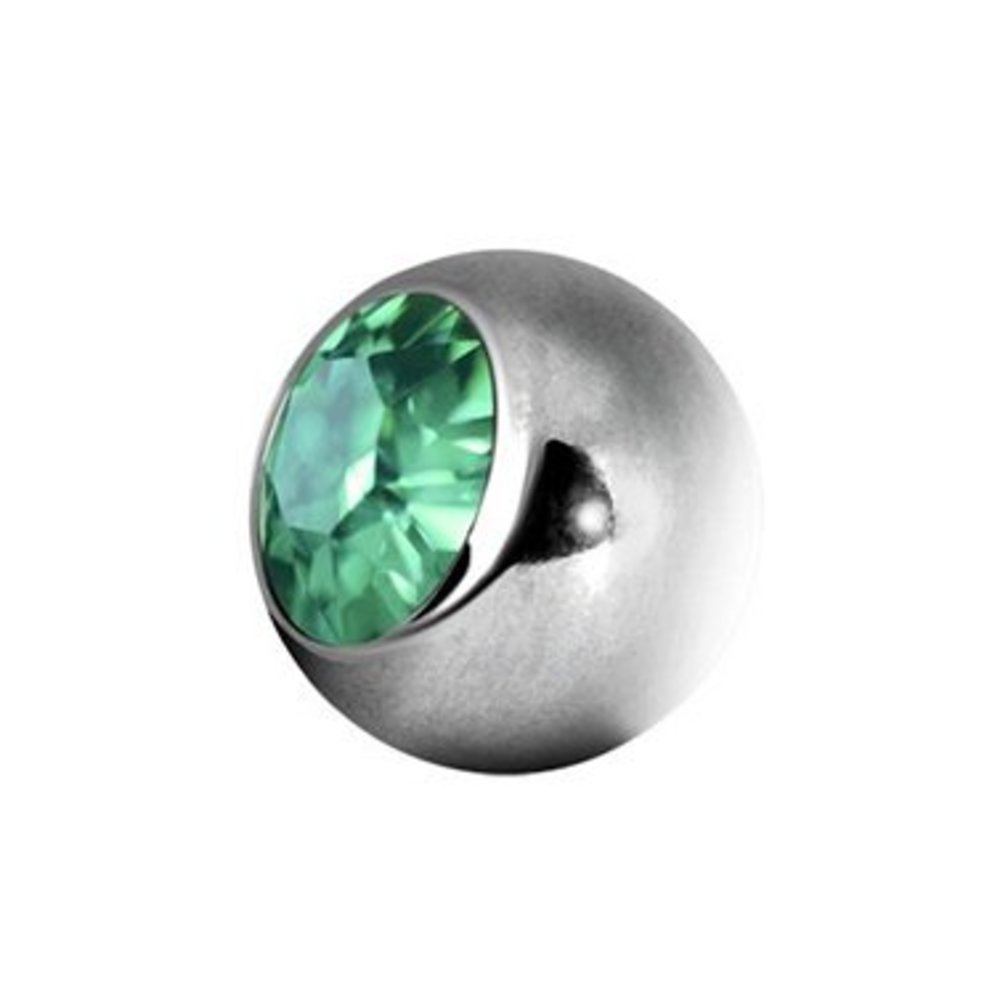 Piercing Balletje - Kristalletje 4mm