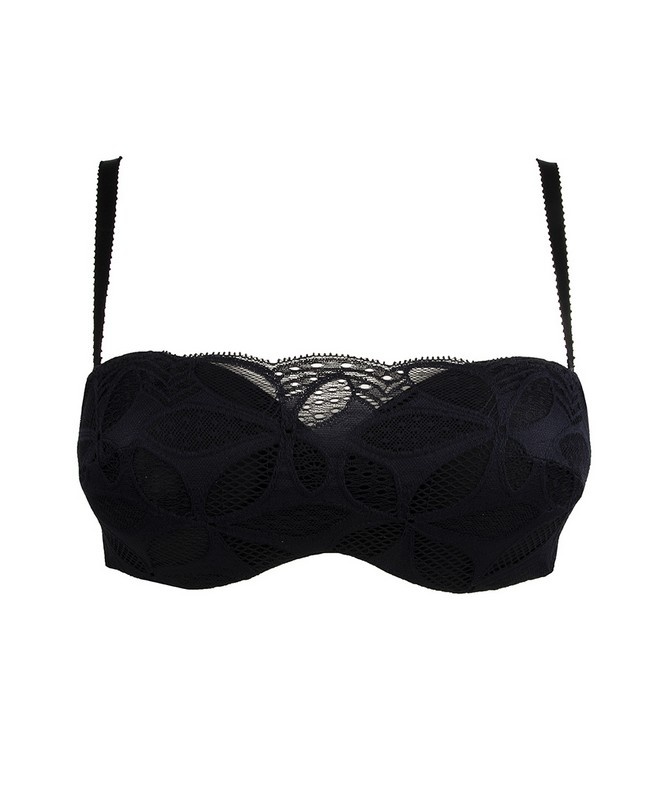 Antigel-Strapless Bh Stricto Sensuelle | Zwart