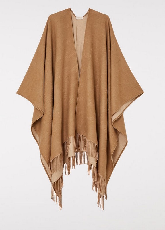 Liu Jo Accessoires Liu Jo | Poncho Logo Naturale