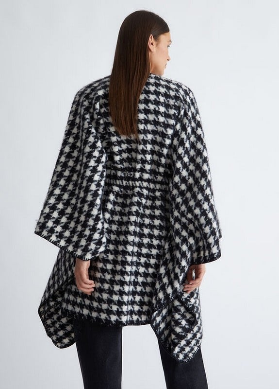 Liu Jo Accessoires Liu Jo Poncho-Kimono | Pied de Poule