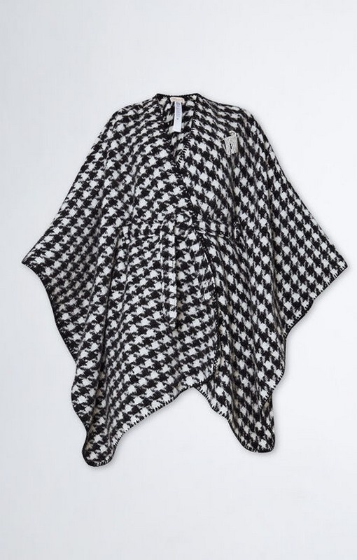 Liu Jo Accessoires Liu Jo Poncho-Kimono | Pied de Poule