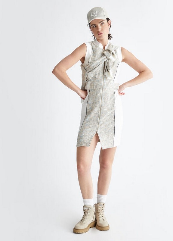 Liu Jo | Liu Jo Sport | Beach | Loungewear Liu Jo | Dress Bouclé met rits