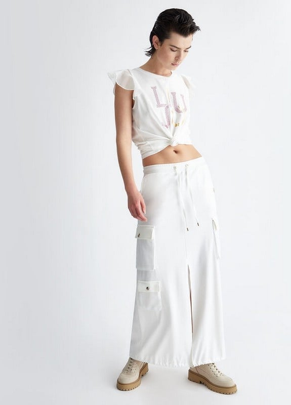 Liu Jo | Liu Jo Sport | Beach | Loungewear Liu Jo Sport | Lange Cargo Rok