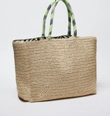 Liu Jo | Liu Jo Sport | Beach | Loungewear Liu Jo | Raffia Beachbag with logo