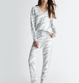 Liu Jo | Liu Jo Sport | Beach | Loungewear Liu Jo Sport | Trui | Wit zilver lurex