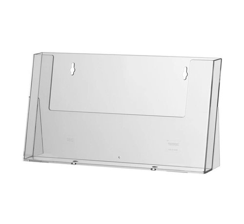 Folderhouder dwarsformaat