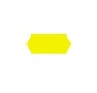 prijsetiketten 26x12 fluor geel - 1ds à 36 rol