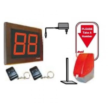 Turn-O-Matic Draadloos volgnummersysteem