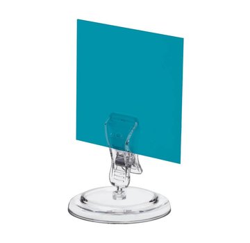 Prijskaarthouder met ronde voet groot