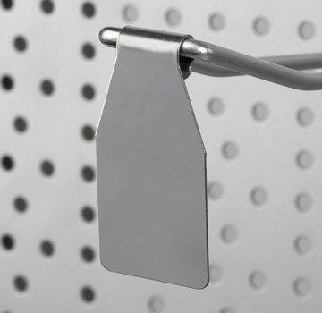 Pendelclip voor perfowandhaken - roestvrijstaal (per 100 stuks)