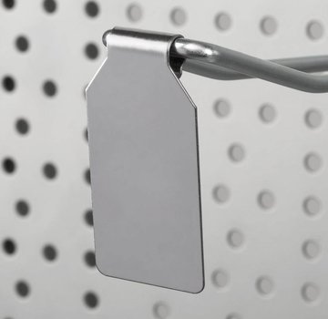 Pendelclip voor perfowandhaken - roestvrijstaal (per 100 stuks)