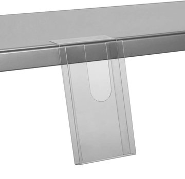 Schapfolderhouder om op te plakken (110 x 200 x 20 mm)