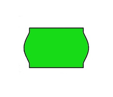 BLITZ Prijsetiketten 26x16 Fluor groen - 1ds à 36 rol