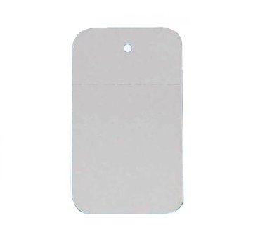Hangetiketten 30x50 mm wit perforatie - 1000/rol