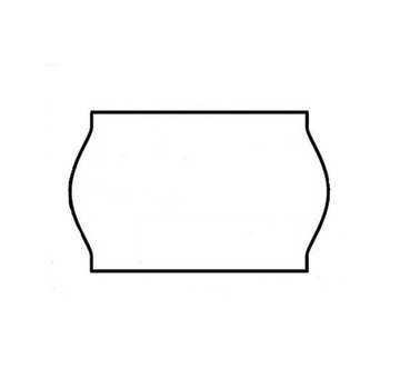 Prijsetiketten 26x16 wit Universeel - 1ds á 36 rol