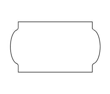 Prijsetiketten 32x19 wit universeel - 1ds á 30 rol