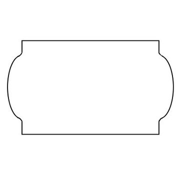 Prijsetiketten 32x19 wit universeel - 1ds á 30 rol