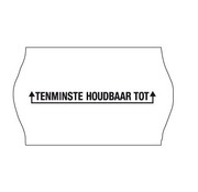 Prijsetiketten 'tenminste houdbaar tot' - 26x16- 36 Rollen