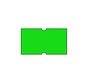 Prijsetiketten 21x12 fluor groen Universeel - 50 rollen