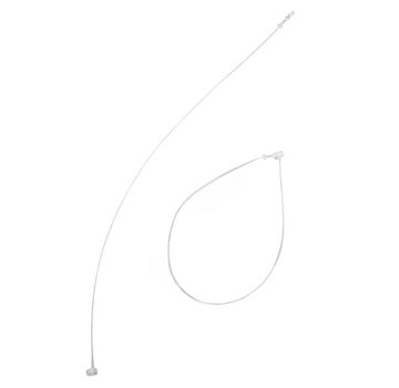 Veiligheidssluiting PP naturel 125mm (5000)