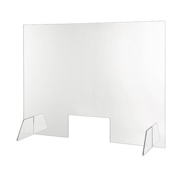 Preventiescherm met doorgeefluik