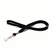 Lanyard/Keycord Rond Zwart