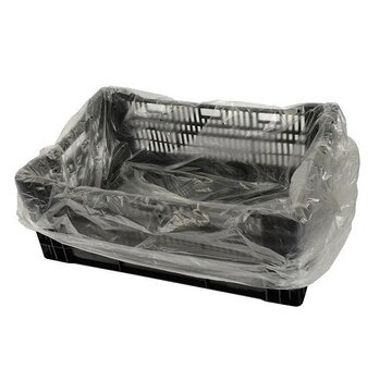 LDPE kratzakken 60 + 40 x 80 cm