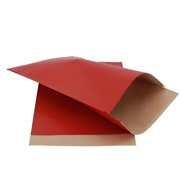 Papieren zakjes 12 x 19 cm Rood
