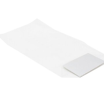 PP kruisbodemzakken met bodemkarton 100 x 180 mm 35 my