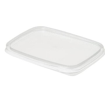 Deksels APET Rechthoekige saladebakjes (108 serie)