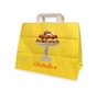 Papieren draagtassen 26 + 17 x 26 cm Oliebollen