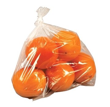 LDPE zijvouw polyzakken 20 + 9 x 56 cm