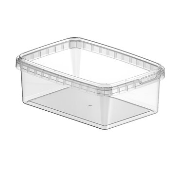 PP verzegelbare bakken 1200 ml