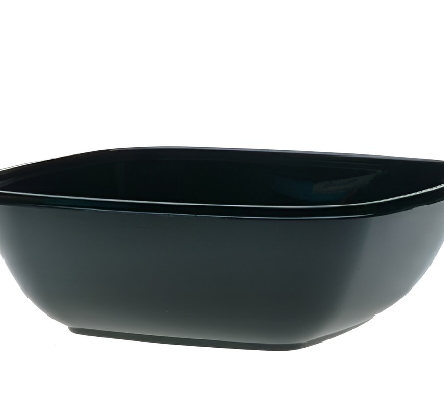 RPET Square bowls 750 cc - Zwart