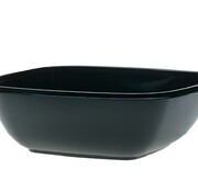 RPET Square bowls 1000 cc - Zwart