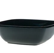 RPET Square bowls 250 cc - Zwart