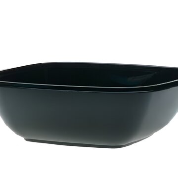 RPET Square bowls 250 cc - Zwart