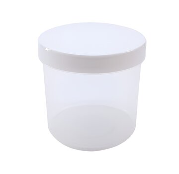 Unipotjes 375 ml transparant