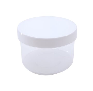 Unipotjes 250 ml transparant