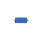 prijsetiketten 22x12 blauw - 1 ds à 42 rol