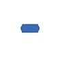 prijsetiketten 22x12 blauw - 1 ds à 42 rol
