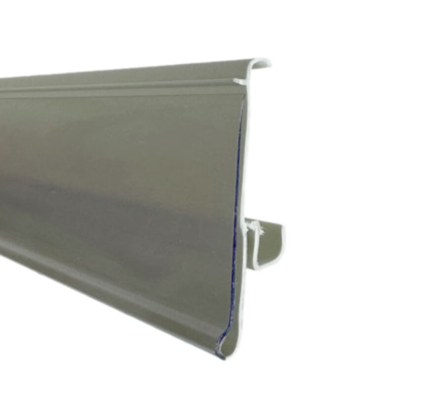 Scannerprofiel-prijskaartrail grijs TEGO 39x990mm