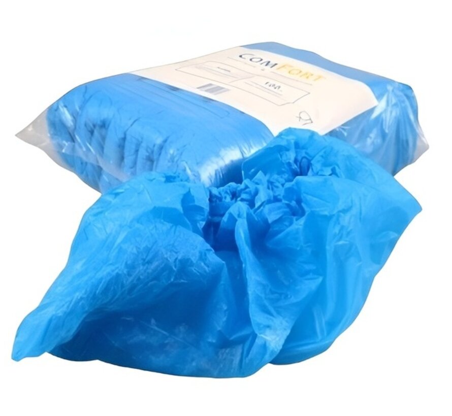 LDPE overschoenen 15 x 41 cm 35 my