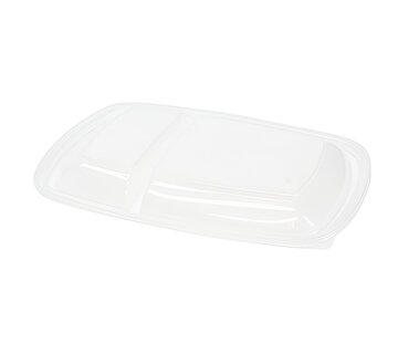 Deksels PP tbv FastPac 2-vaks menubakken 900 ml