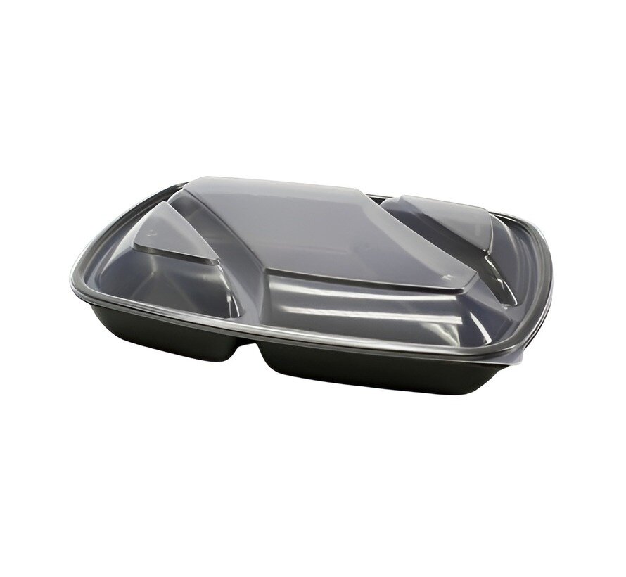 Deksels PP tbv FastPac 3-vaks menubakken 975 ml