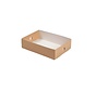 Inzetstukken "half" 31 x 22 x 7,8 cm tbv cateringdozen Kraft Platter