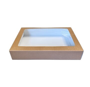 Cateringdozen 45 x 31 x 8 cm Kraft Platter large