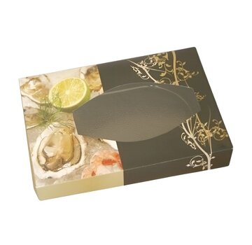 Cateringdozen 35,7 x 24,7 x 8 cm Parelmoer